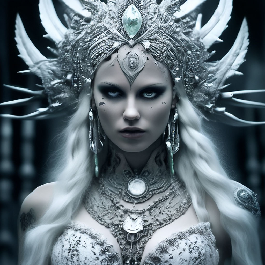 «Славянские боги,ведьма,белоснежная,в…» — создано в Шедевруме