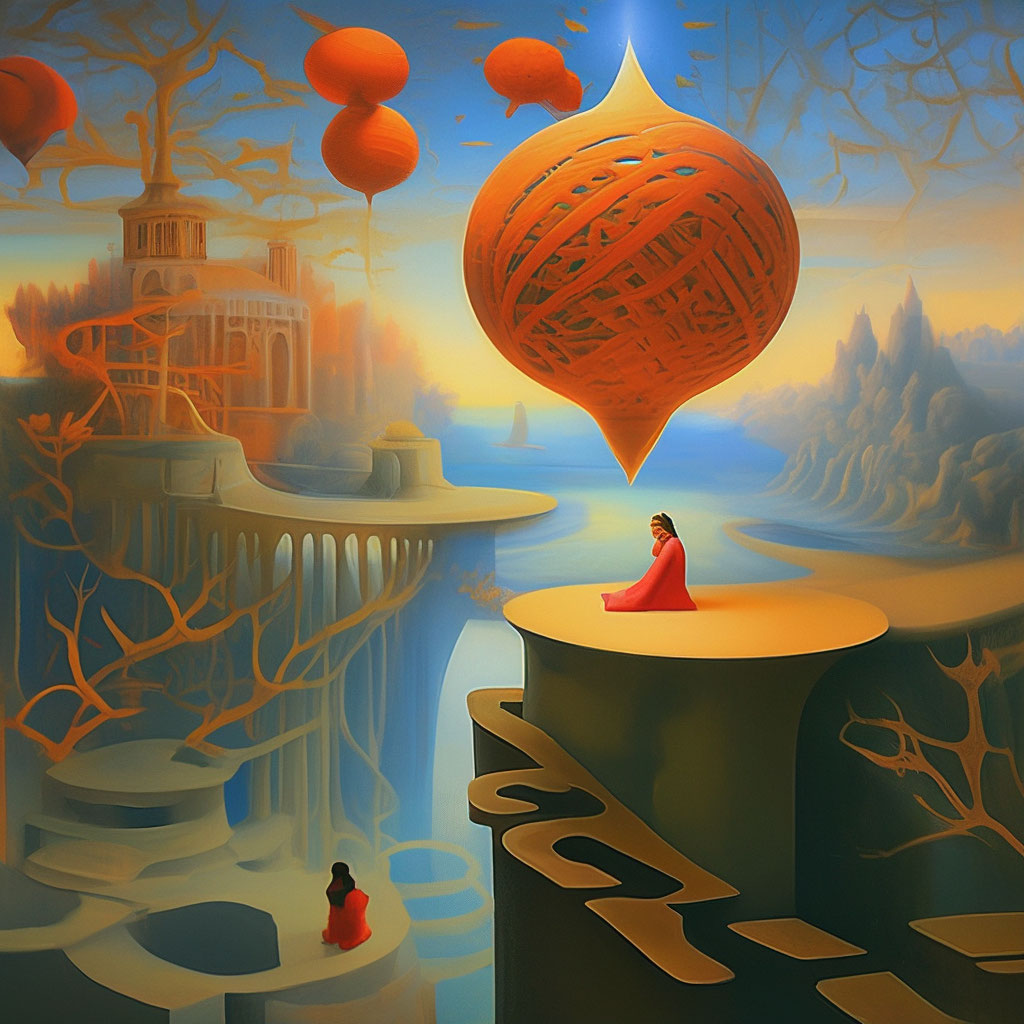 "The beauty of meaning" — image created in Shedevrum