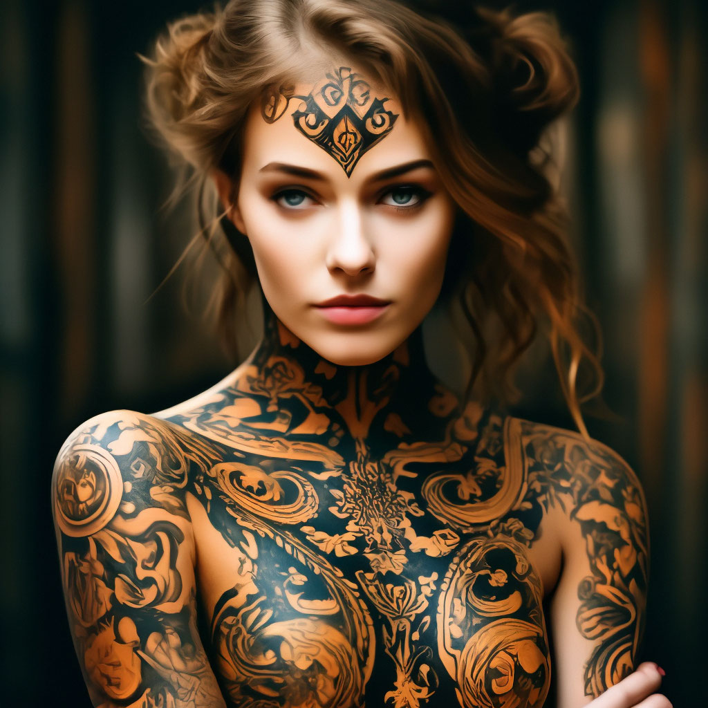 Идеи татуировок по всему телу: красота и индивидуальность