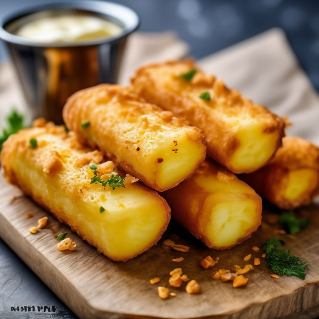 Картофельные палочки с сыром - покроковий рецепт з фото. Автор рецепта Марина Ве