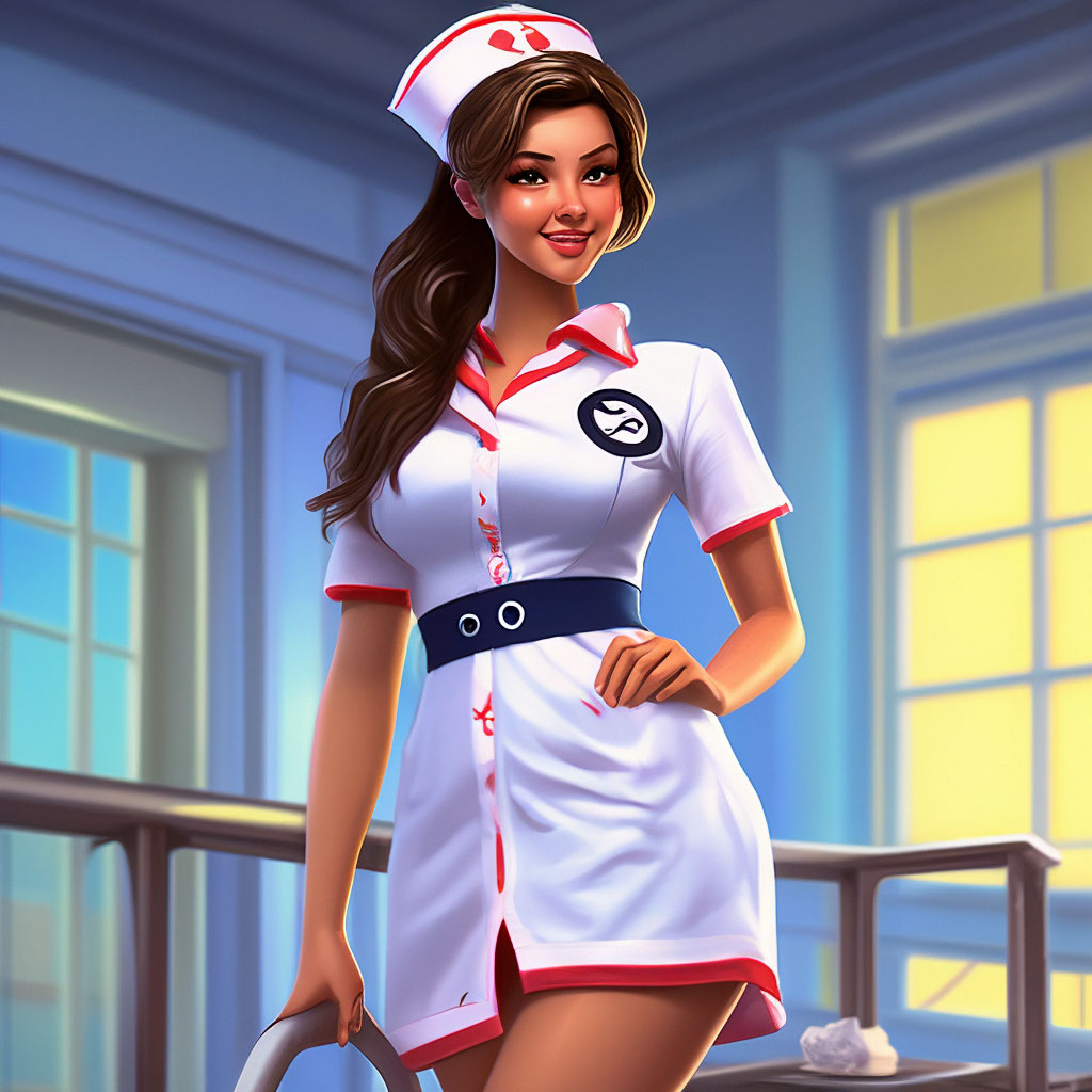 Медсестры под юбкой