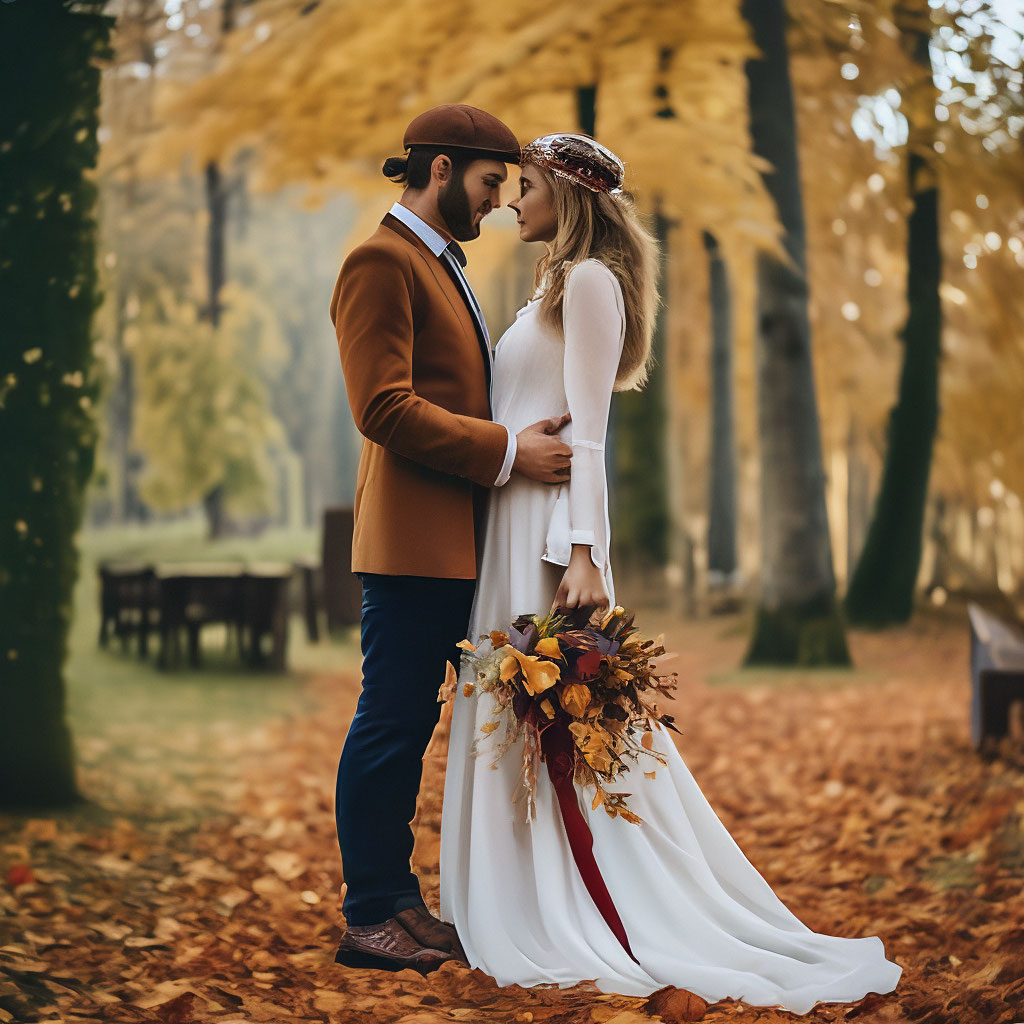 Идеи оформления свадьбы осенью: стили и цветовые решения