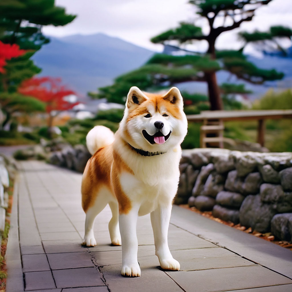 japanese akita inu hachiko.