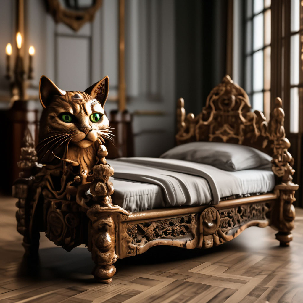 Кроватка деревянная для кошки : купить в интернет-магазине в Екатеринбурге