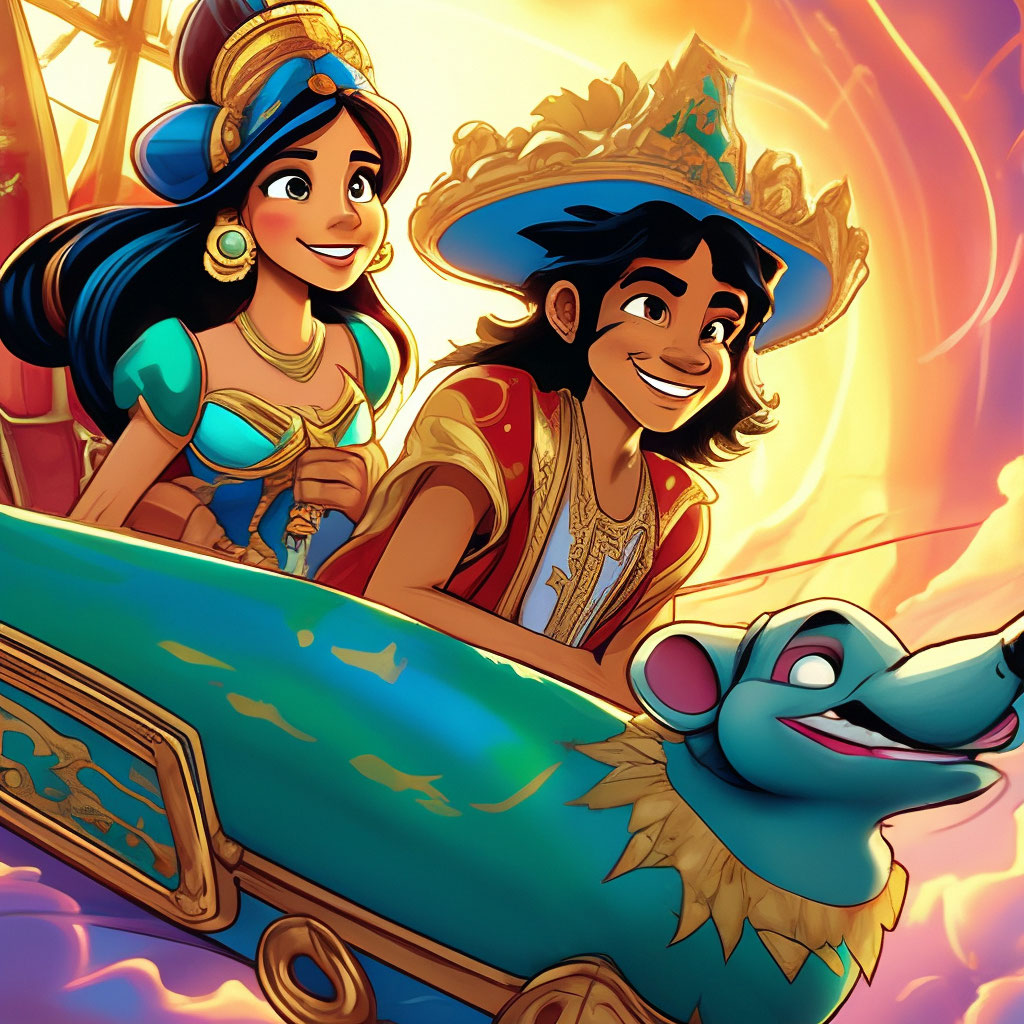 DLP - Jasmine & Abu - Aladdin - Whispering