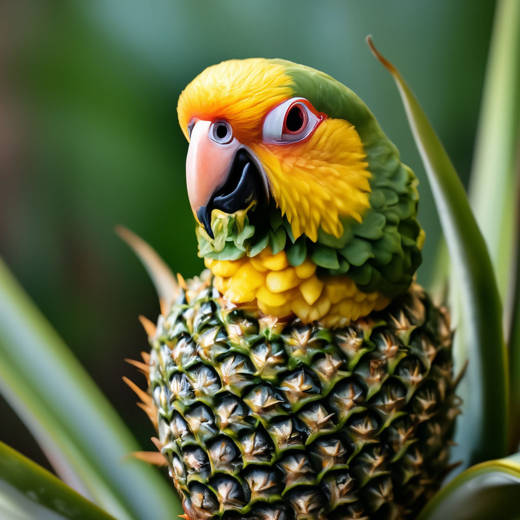 Можно ли ананас попугаю жако?