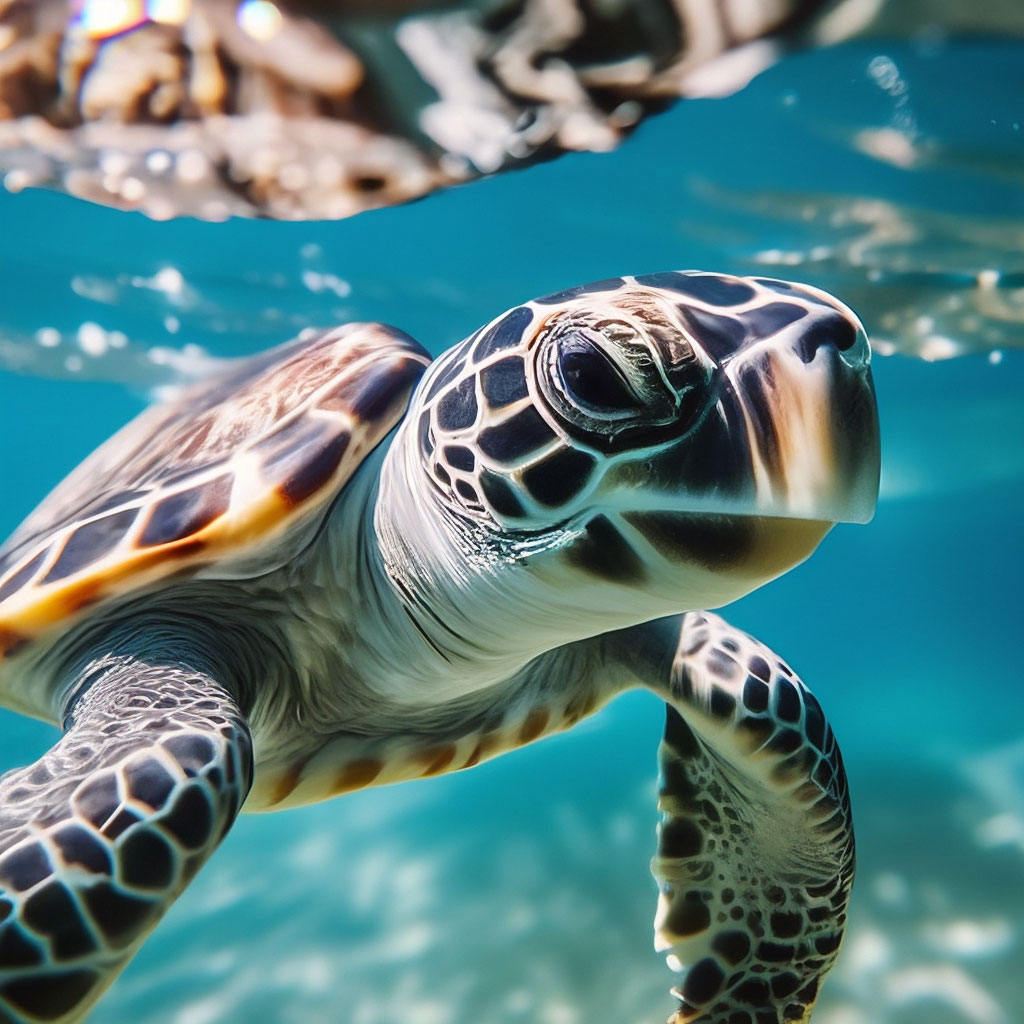 Морская черепаха (39 фото)