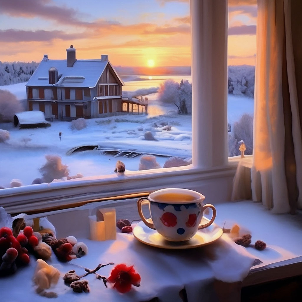 Самого доброго зимнего утра картинки