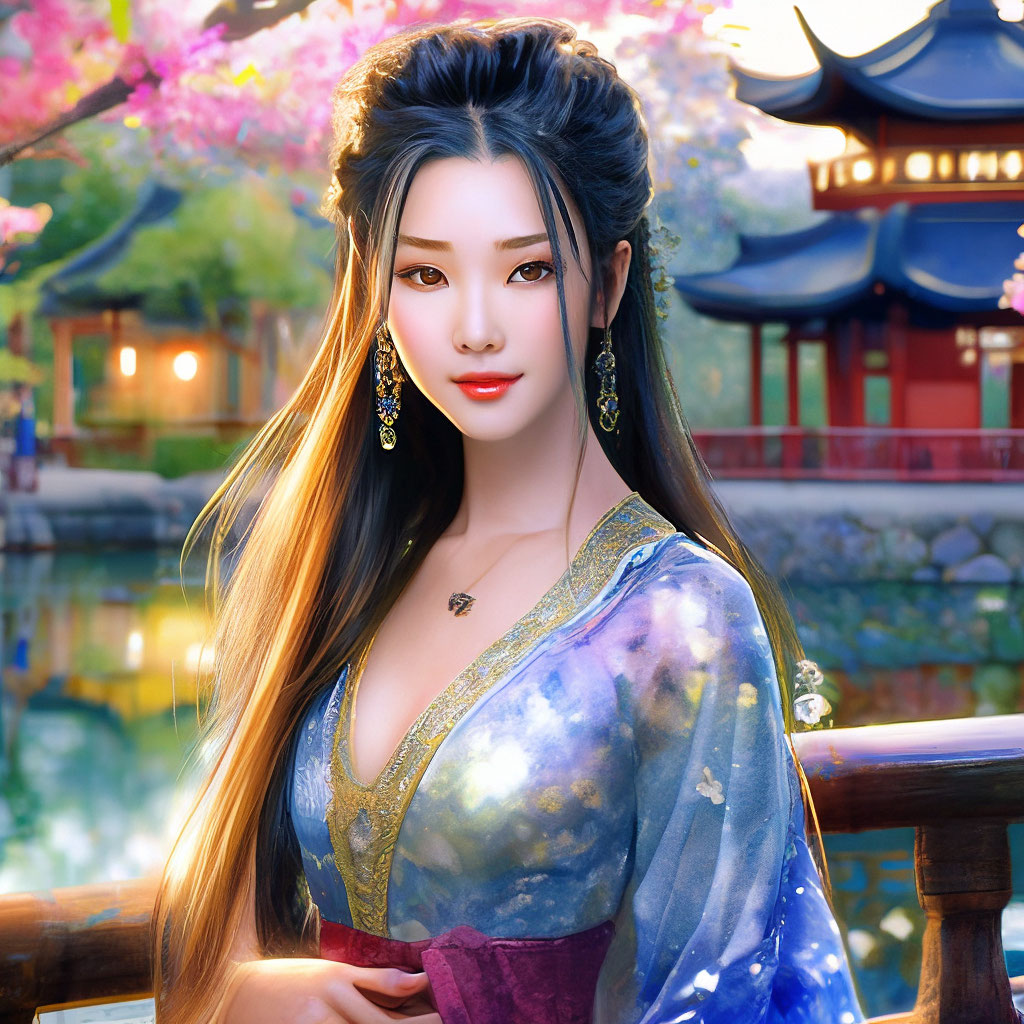 Pin on beautiful asian girls - aria art