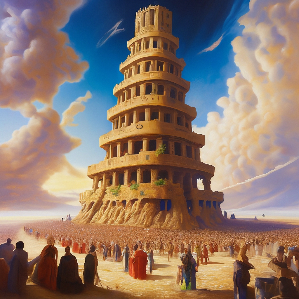 Вавилонская башня: история о непослушании и гордыне» — создано в Шедевруме
