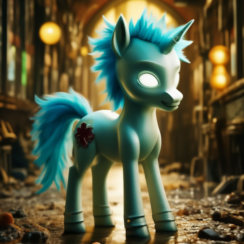 Rick and morty 2024 my little pony