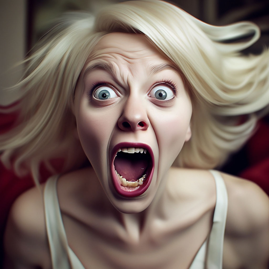 Кричащая девушка. Девушка с руками за головой. Девушка эмоции. Орущие блондинки. Орущая молодежь.