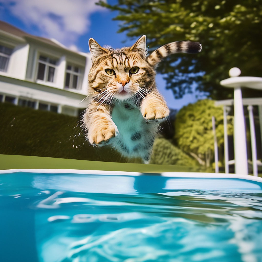 Pool Cat Memes Public Pool Throws A Dog Party Before Closing For The