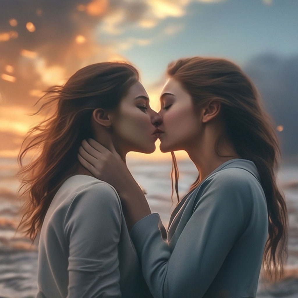 Исследование: почему гетеросексуальные девушки целуются на вечеринках