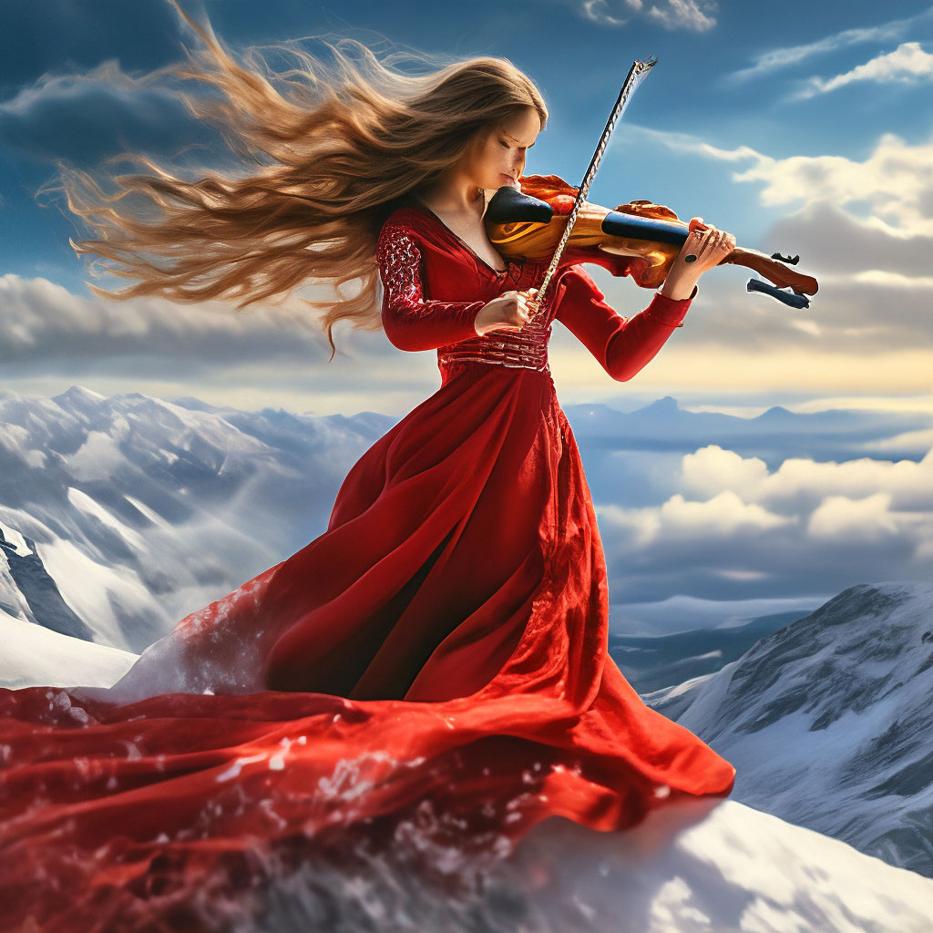 Violinist: изображения без лицензионных платежей