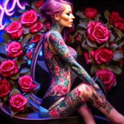 Female body art, изображений — стоковые фотографии | Shutterstock