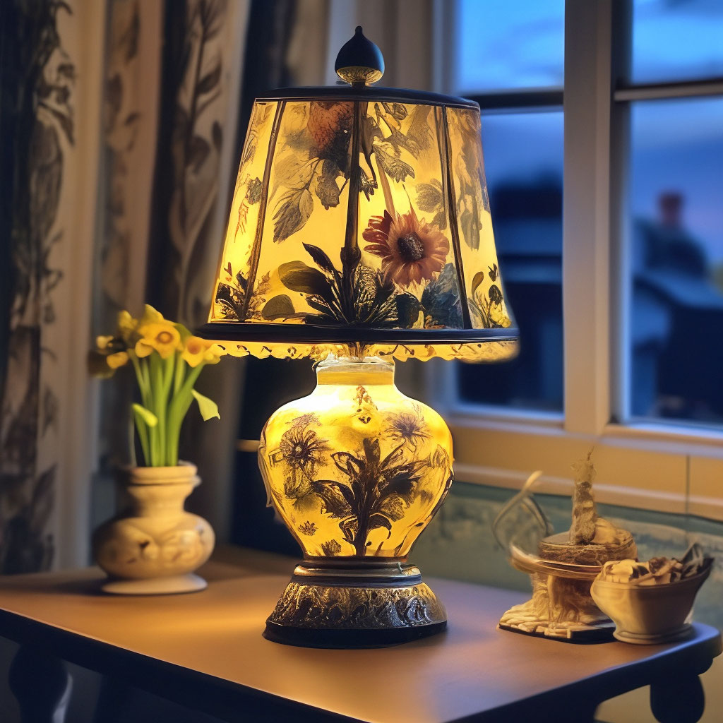 Настольная лампа Warm Nordic Fringe