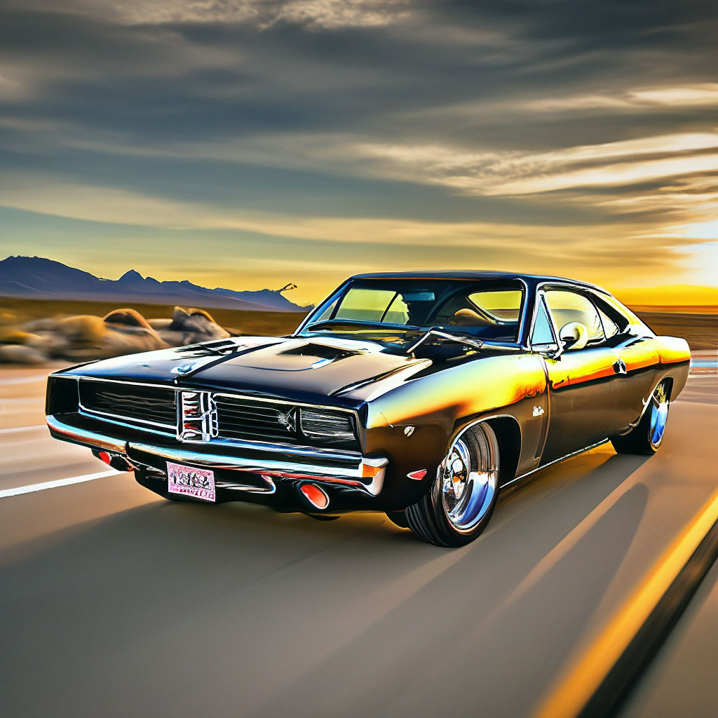 Dodge Charger 1969 РІ РґС‹РјСѓ