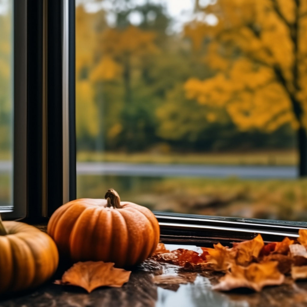 Осень за окном» — создано в Шедевруме