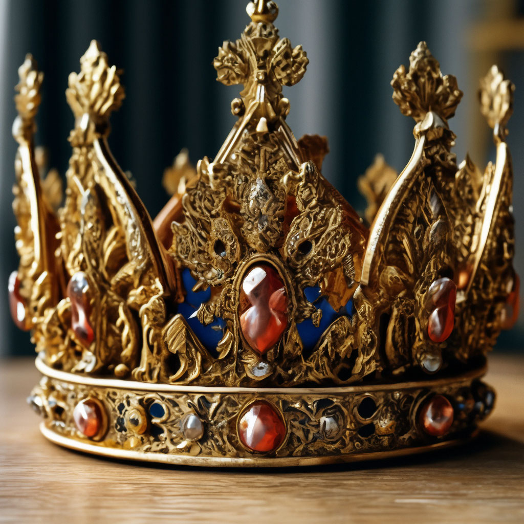 Корона царская золото
