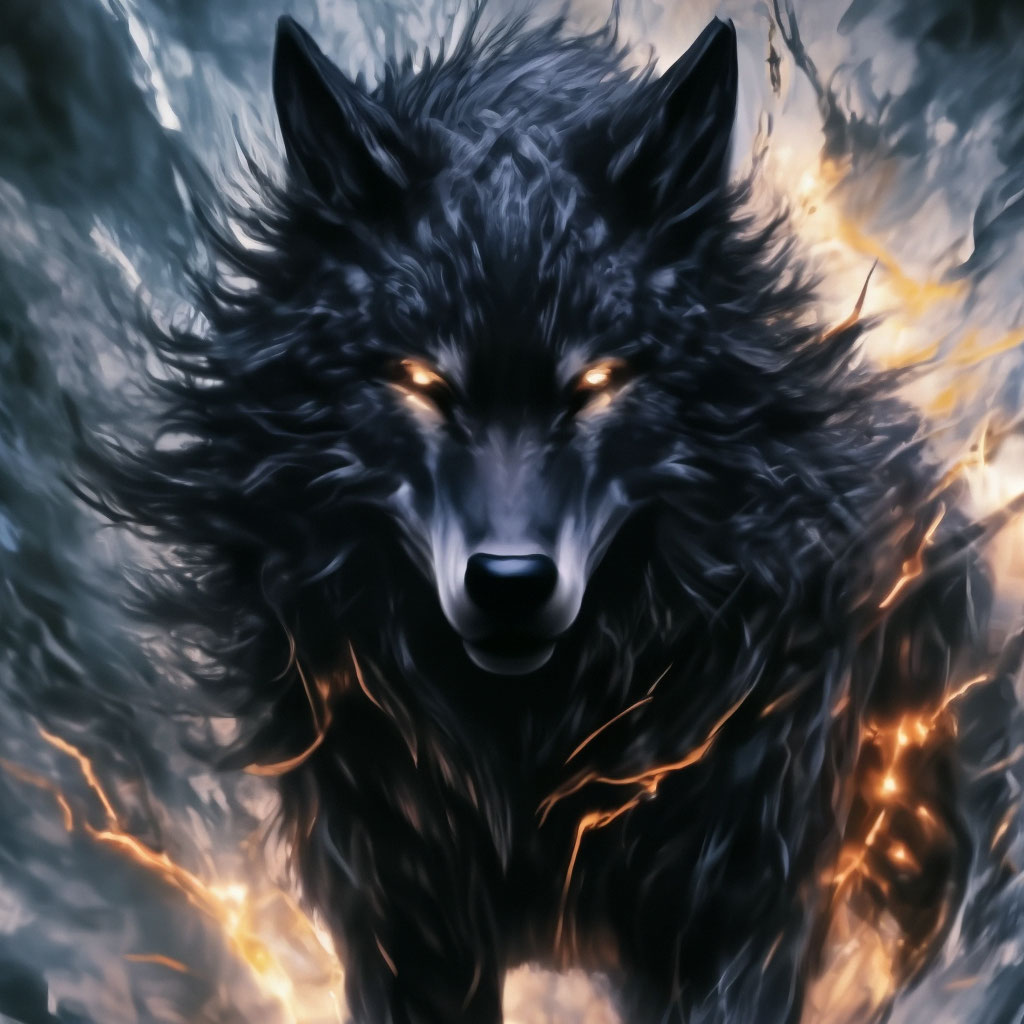Райдзю, черный волк волк состоит из…» — создано в Шедевруме