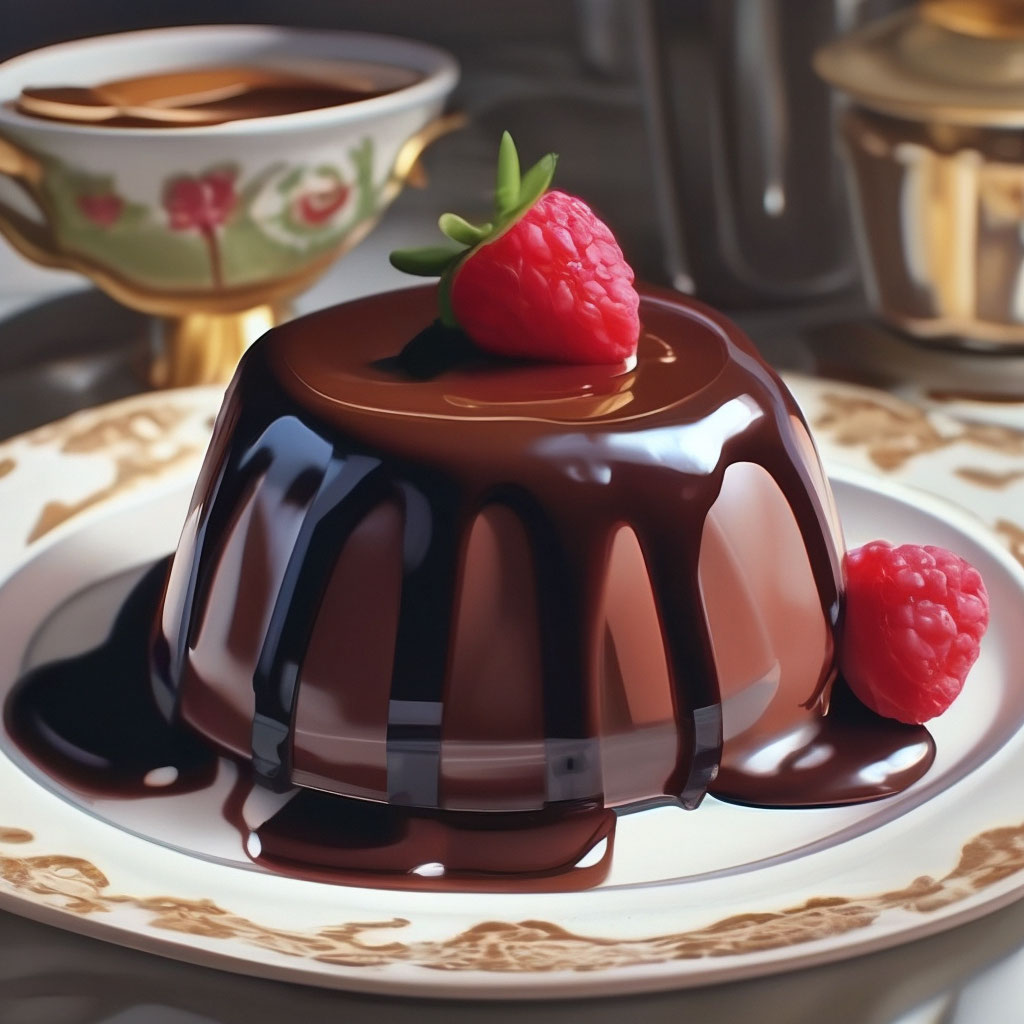 Готовим нежнейший шоколадный десерт Бланманже