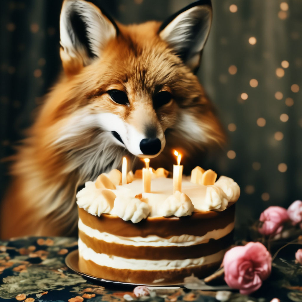 Поздравления с днем рождения для лисички