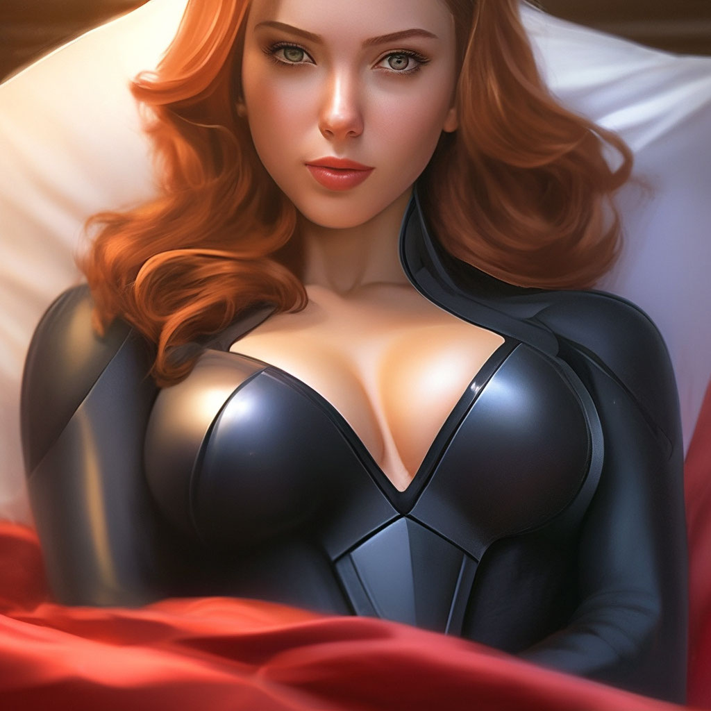 Black Widow. Marvel, очень красивая …» — создано в Шедевруме