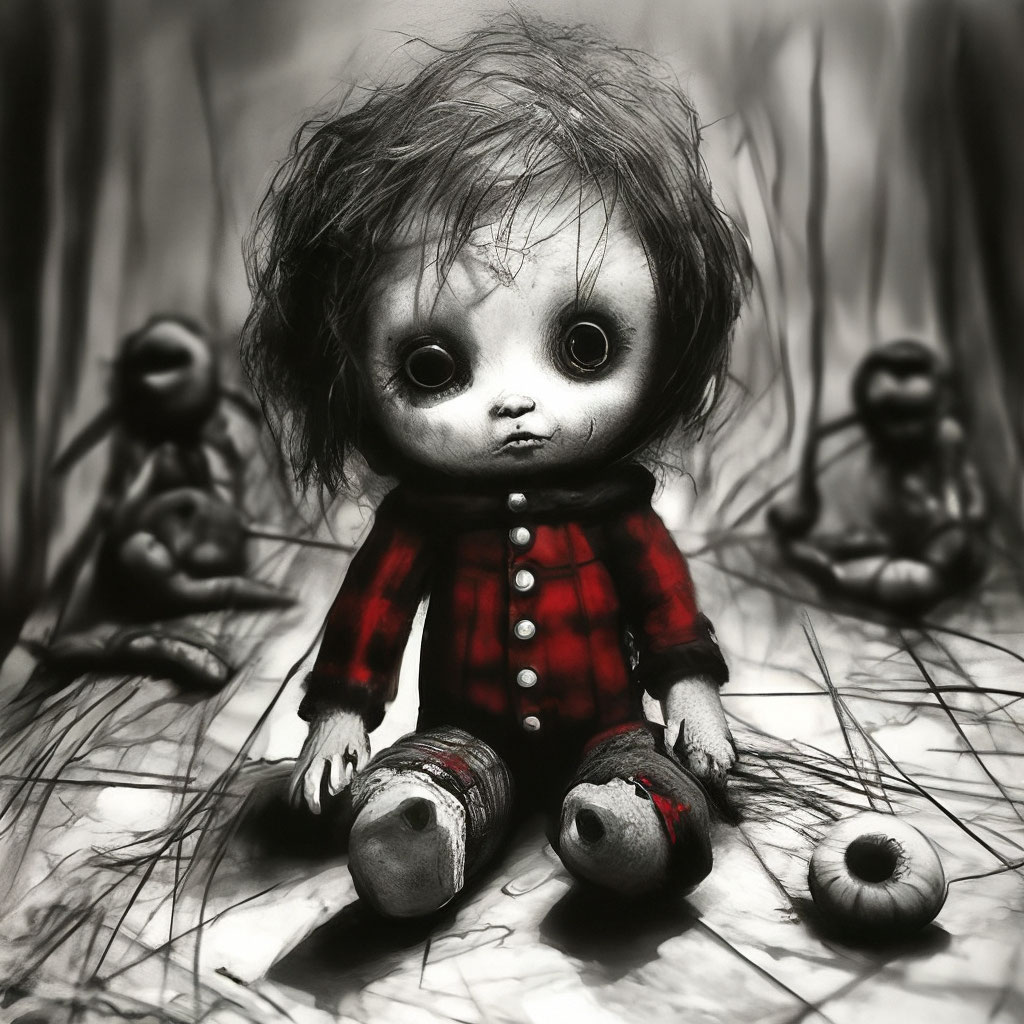 Creepy doll boy online