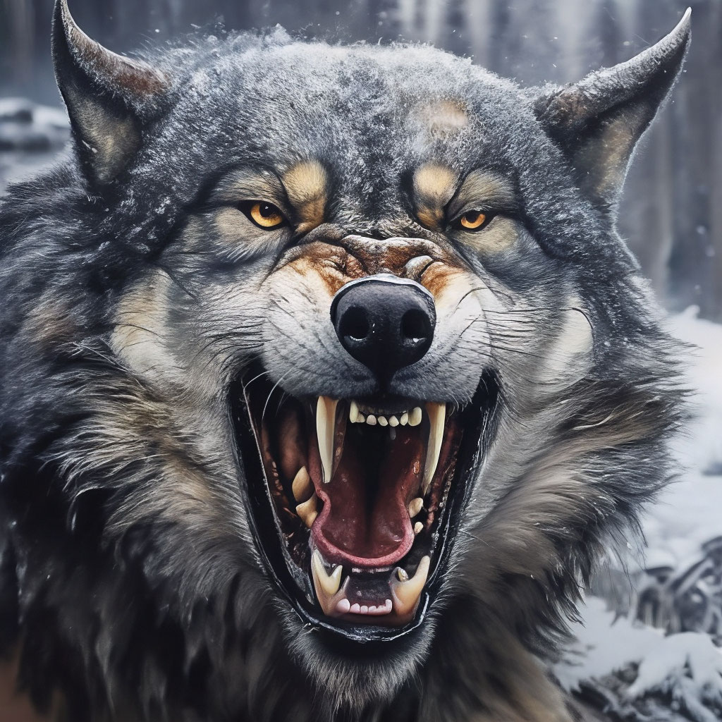 Оскал волка» — создано в Шедевруме