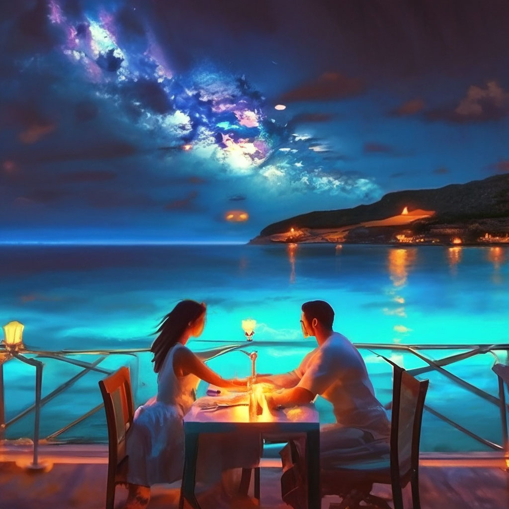 Как Это - Плавать Ночью В Море? …» — Создано В Шедевруме