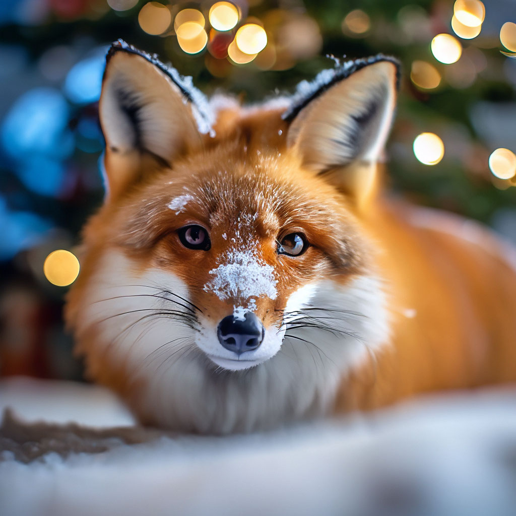 Лиса fox,professional photo,15mm,f." - картинка создана в шедевруме