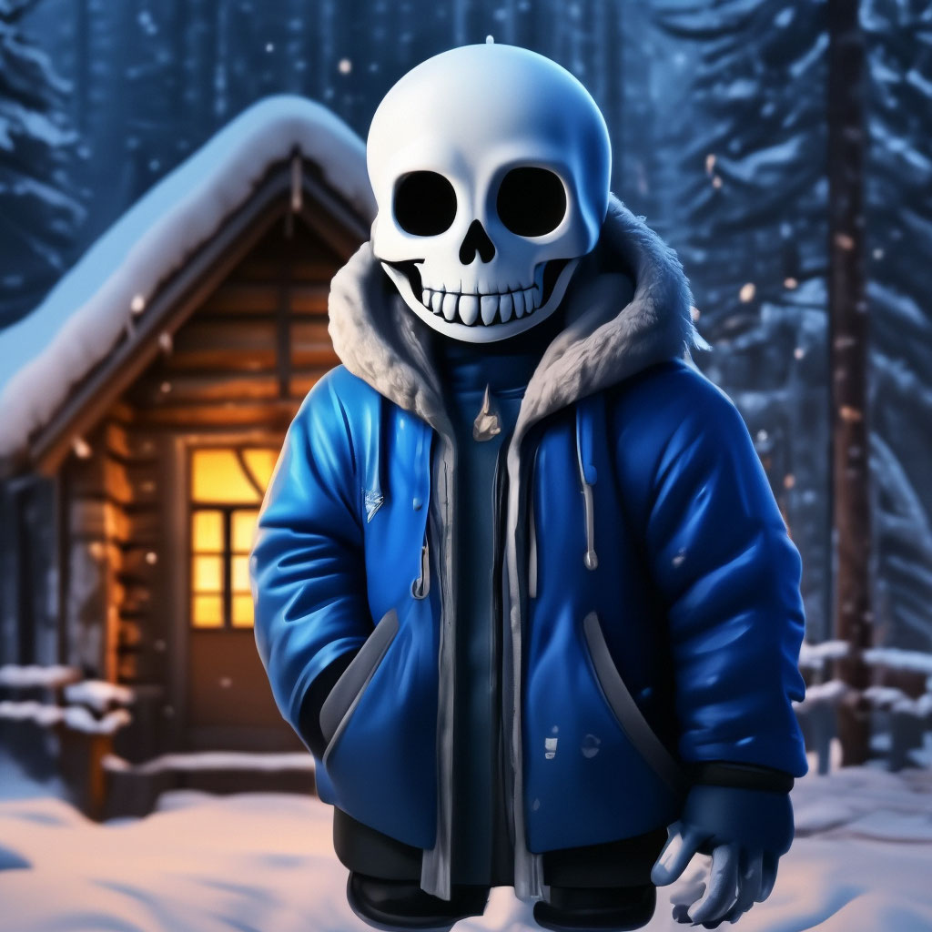 Skeleton Sans Undertale Blue Eye Just Green | Minecraft Skins