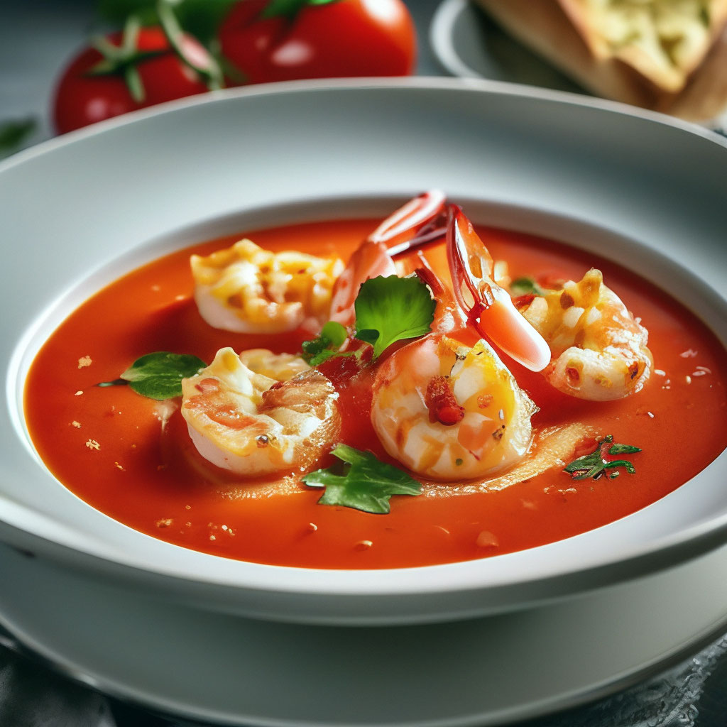 Острый томатный суп с креветками: рецепт от фудблогера Елизаветы Малевой: пошаговый рецепт c фото