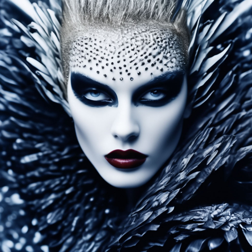 Alexander McQueen style, luxurious …» — создано в Шедевруме