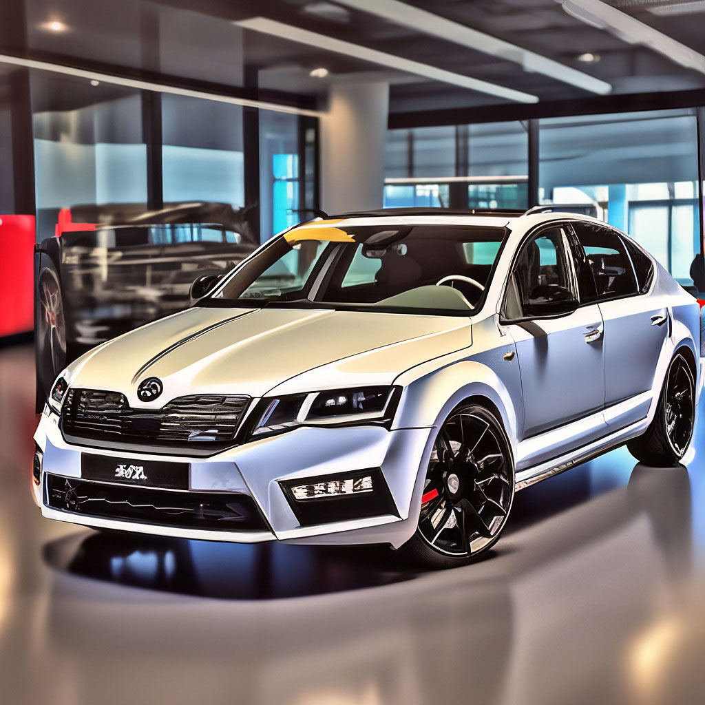 Белая Skoda Octavia A7 FL Black Edition | Антон Д…» — Шедеврум