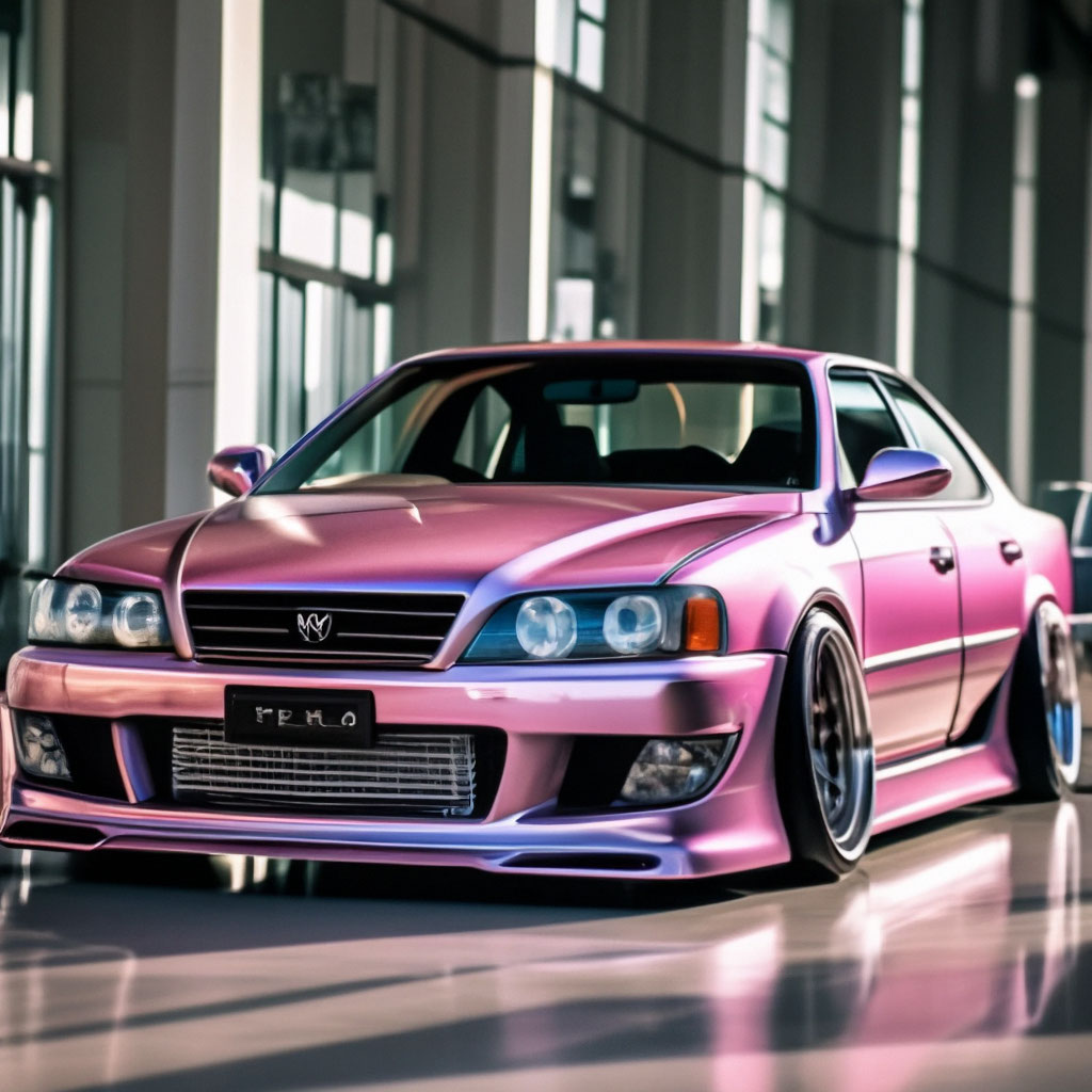 Toyota Chaser jzx100 рисунок