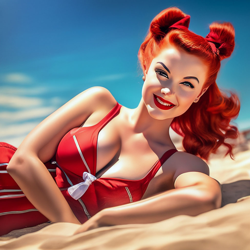 Картина в рамке Pin Up Girls в стиле модернизм