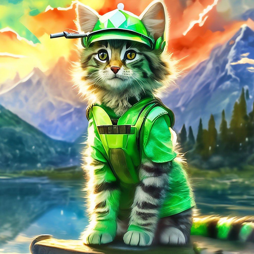 Кот электрик