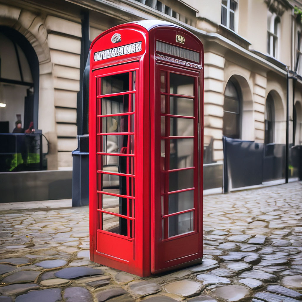 Телефонная будка лондон рисунок