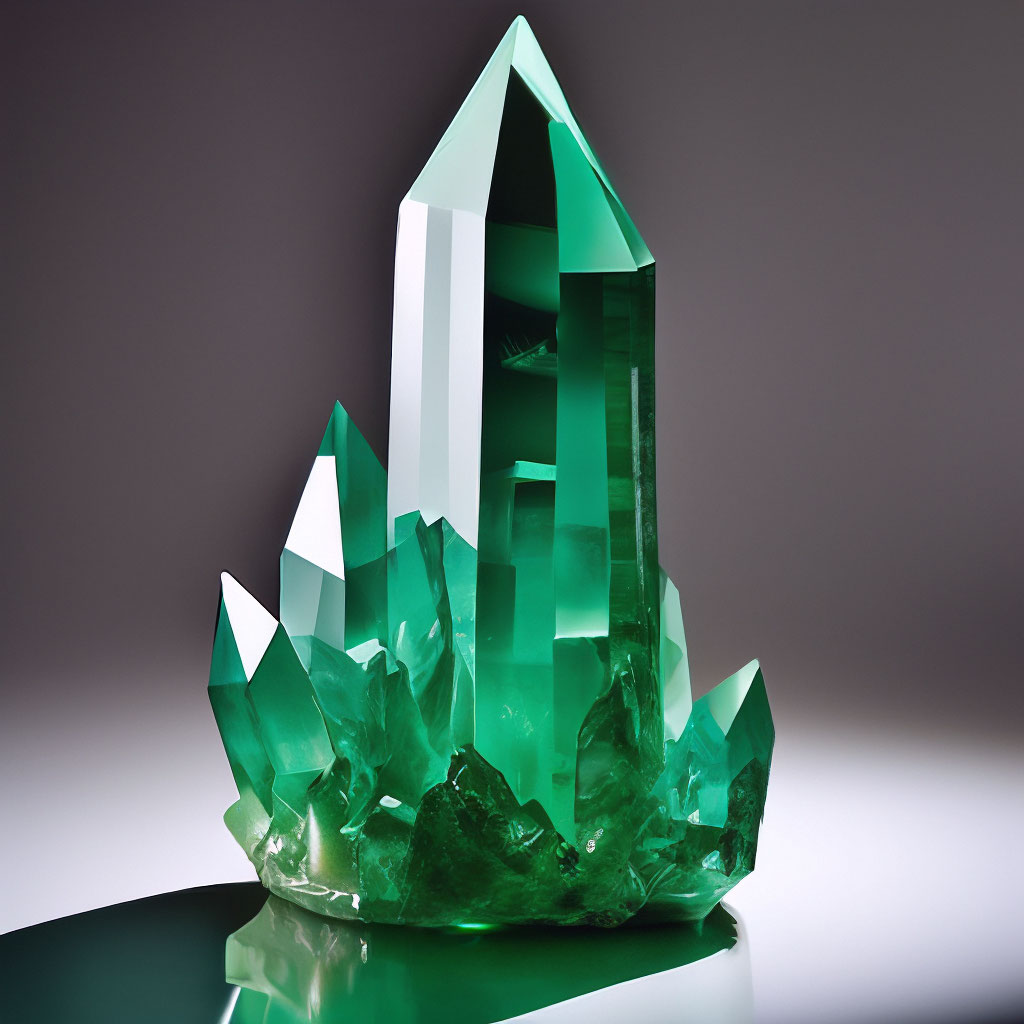Зелёный кристалл» — создано в Шедевруме