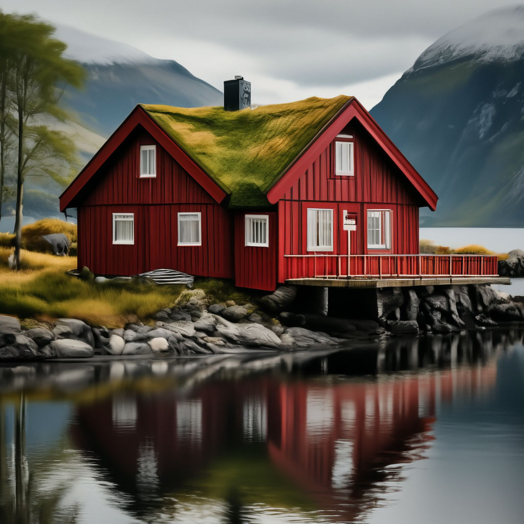 Норвежский дом | Фото - GIDVIT