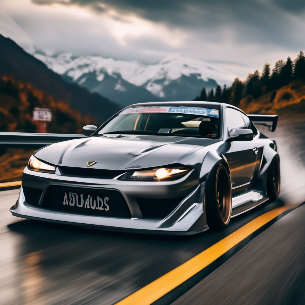 Nissan Silvia 2002 дрифт