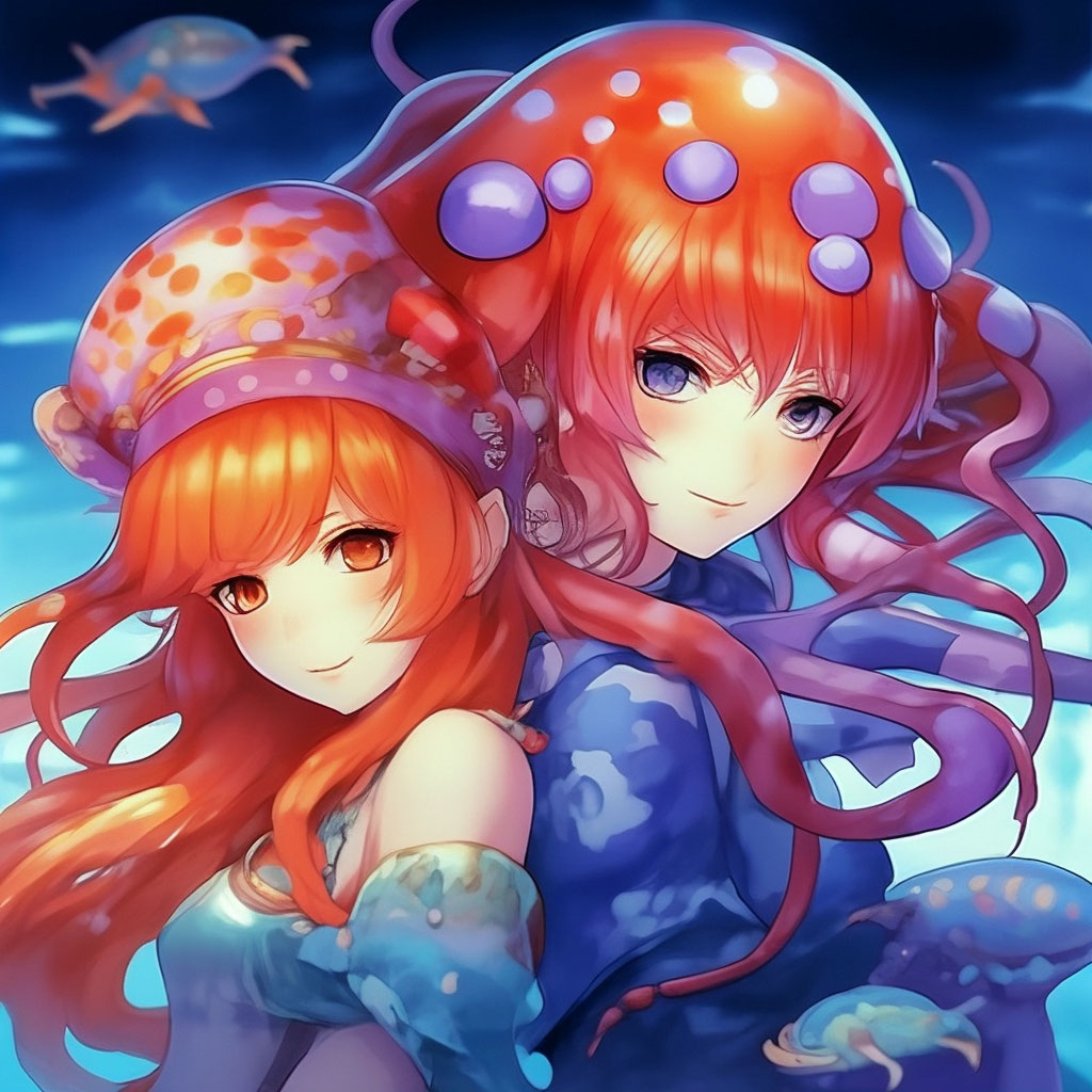 octopus girl wallpaper