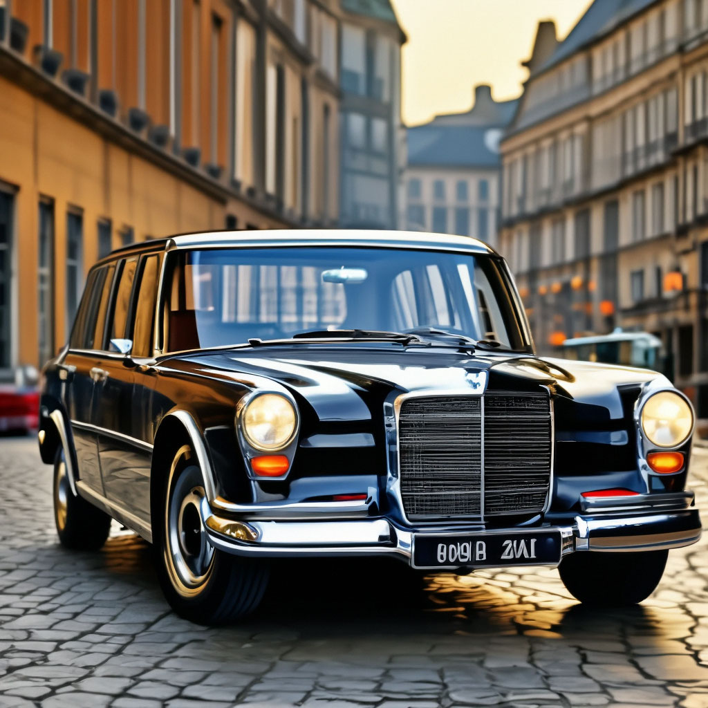 1966 Mercedes-Benz 600 SWB …» — картинка создана в Шедевруме