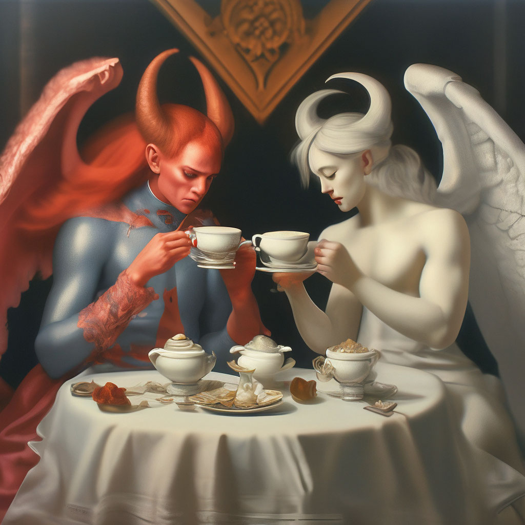 Ангел и демон: две стороны одной медали» — создано в Шедевруме