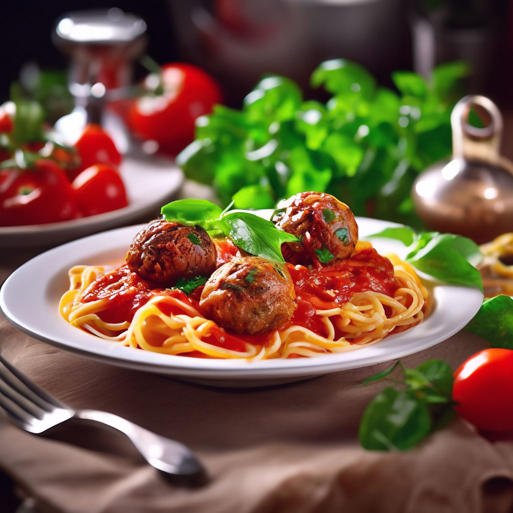 Как приготовить спагетти и пикантный соус