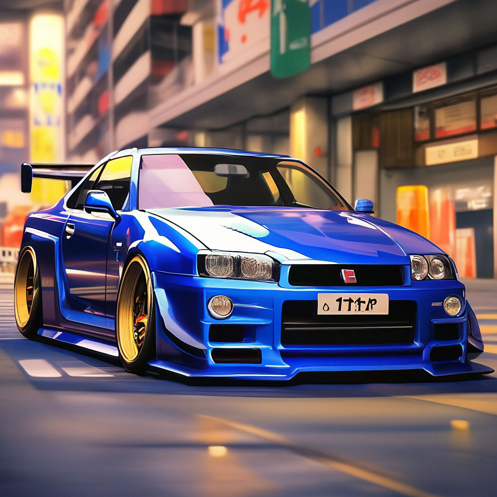 Nissan Skyline hr34