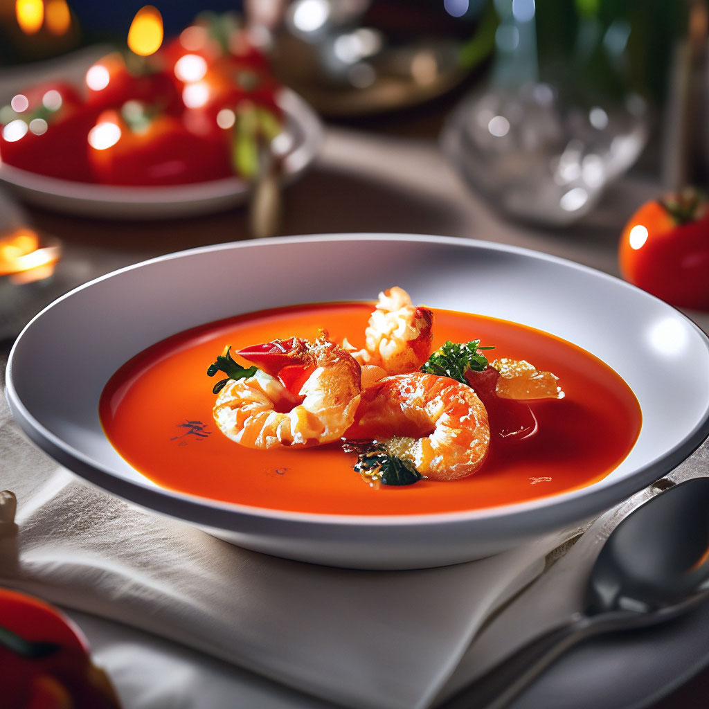 томатный суп с креветками - рецепт с фотографиями - Patee. Рецепты