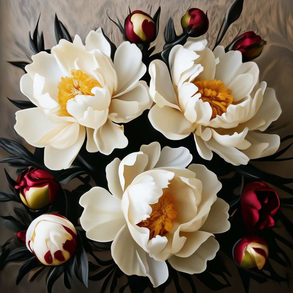 Цветы из атласной ленты 5 см/ Роза Канзаши МК/DIY